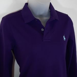 Ralph Lauren Long Sleeve Polo Purple - NWT 🆕